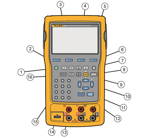FLUKE-754 Buttons