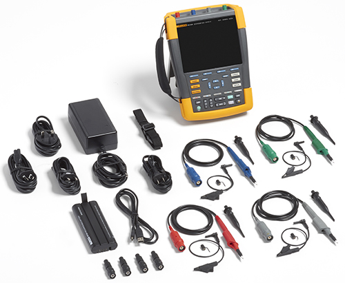 Fluke 190-504-III ScopeMeter Contents