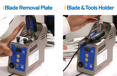 Blade Removal and Holder