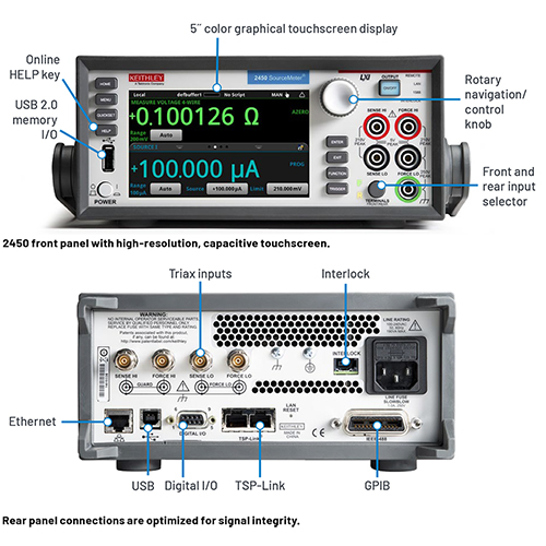 2450 SourceMeter Interface