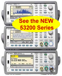 Keysight 53210A, 53220A, 53230A, 53200A RF/Universal Frequency Counter/Timers