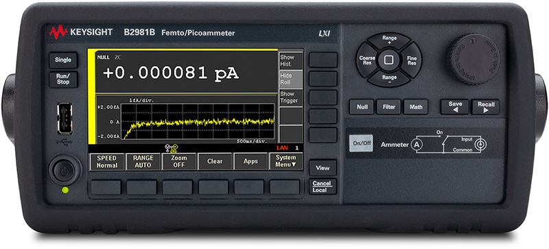 Keysight B2981B Femto/Picoammeter