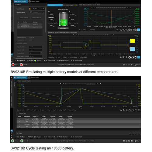 BenchView Battery Emulation Software