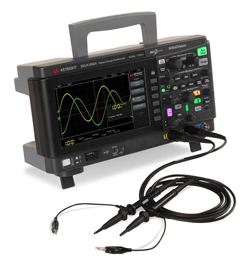 EDUX1052A Oscilloscope with Probes