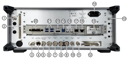 EXA Rear Panel Features