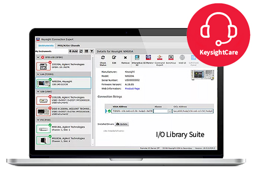 Keysight IO Libraries Suite and KeysighCare Support