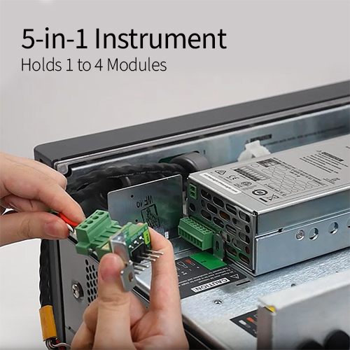 Keysight N6705C with module installed
