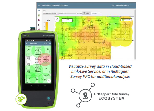EtherScope nXG with AirMapper