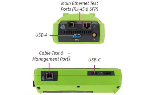 EtherScope nXG Ports