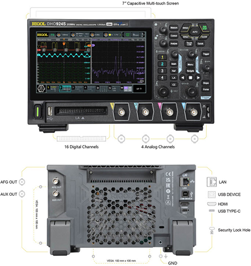 DHO900 Series Interface