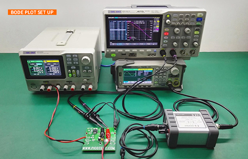 Bode plot measurement set up
