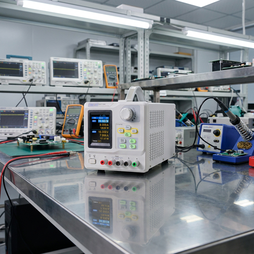 Siglent SPD1305X DC Supply's application use in a laboratory