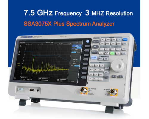 SSA3075X Plus Spectrum Analyzer