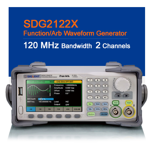 Siglent SDG2122X Function Arbitrary Waveform Generator