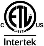 ETL Listed for UL and CSA