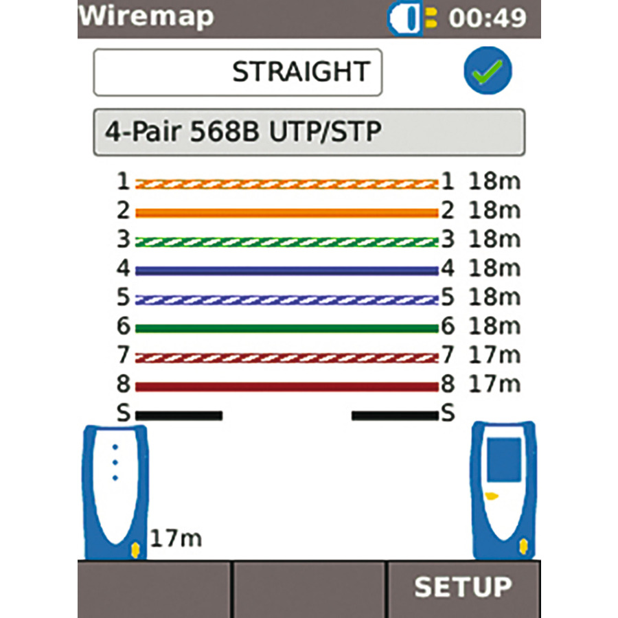 TREND Networks R156006 SignalTEK CT 10G Wiremap