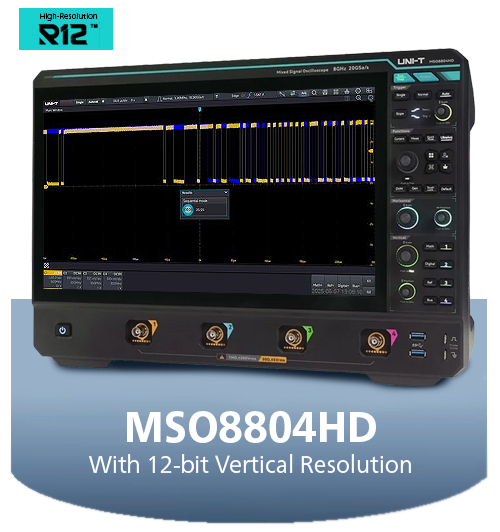MSO8804HD MSO Oscilloscope