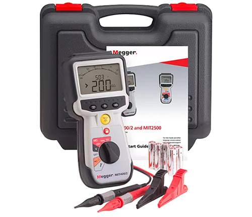 Megger MIT410/2 Box Contents