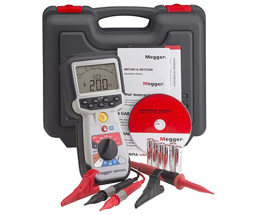 Megger MIT430/2 Box Contents