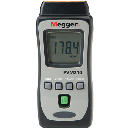 Megger PVM210 irradiance Meter