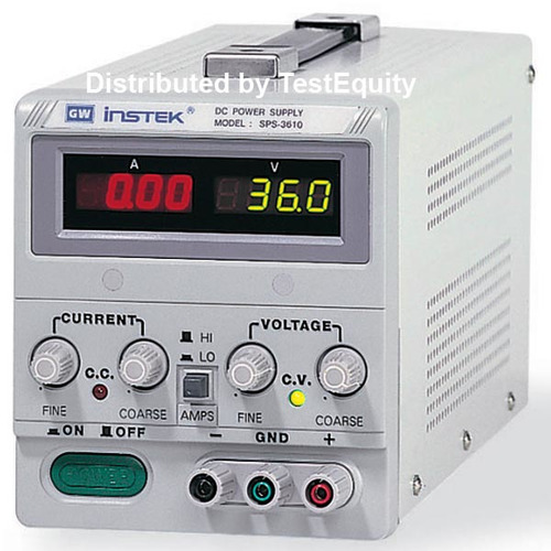 Instek Sps 10 Power Supply Testequity