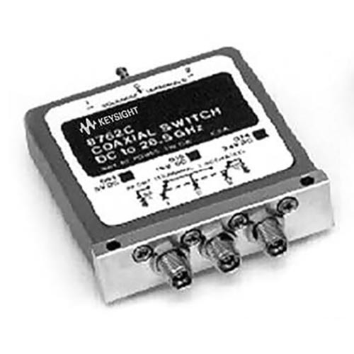 Keysight 8762A/T24 Coaxial Switch DC to 4 GHz SPDT TestEquity