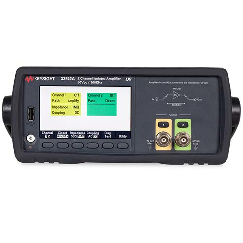 keysight 33502a redirect to product page