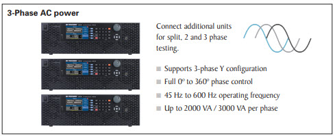 B&K Precision 3-Phase AC Power