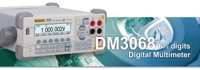 Forsendelse Invitere pulsåre RIGOL DM3068 Benchtop Digital Multimeter, 6 1/2 Digit, USB, LXI, GPIB,  RS-232, DM3000 Series | Techni-Tool