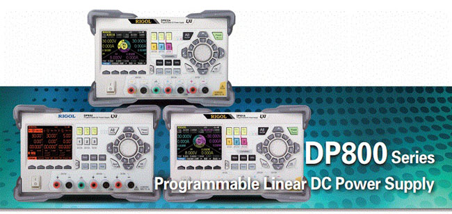 RIGOL DP800 Series Programmable Linear DC Power Supplies