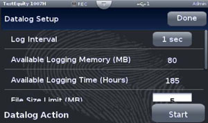 Data Logging with transfer via USB Flash Drive