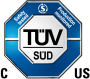 NRTL Listed by TUV