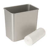 Cleanroom Trash Cans & Can Liners