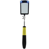 Telescoping inspection mirrors, pocket mirrors and mirror accessories