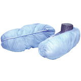 Disposable shoe covers for maintaining a clean room