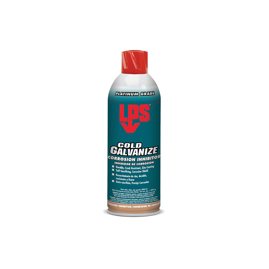 LPS 00516 Cold Galvanize Corrosion Inhibitor, 16 oz / 475 mL