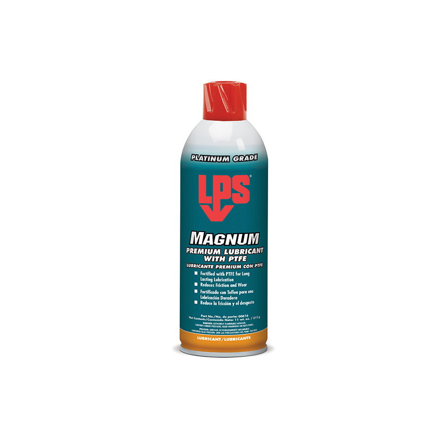 LPS 00616 Magnum Premium Lubricant, with PTFE, 16 oz / 475 mL