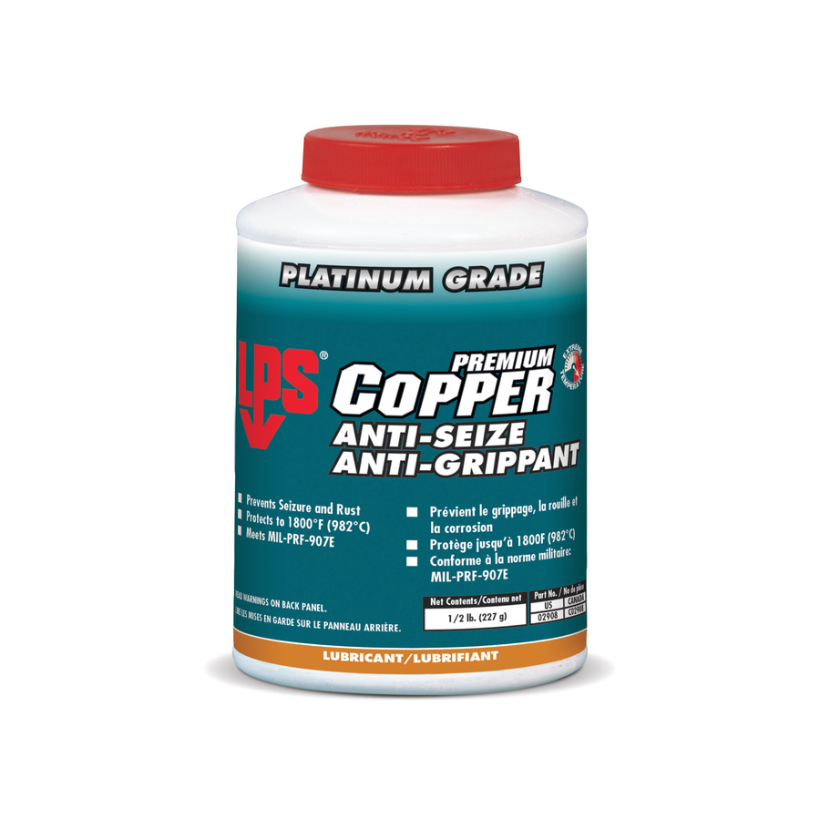 LPS 02908 Copper Anti-Seize, 0.5 lb / 227 grams