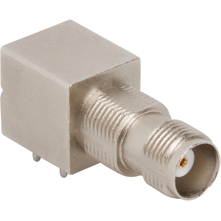 Amphenol RF 0316294 RF TNC Connector, Right Angle, Jack, PCB Through