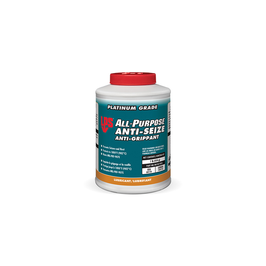 LPS 04110 All-Purpose Anti-Seize, 1 lb / 454 g