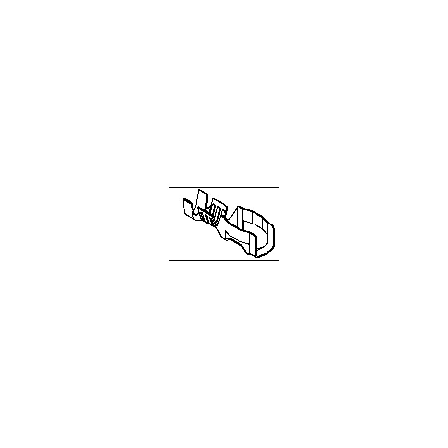 Molex 05-02-0091 Power To The Board Crimp Terminal,inal 1457-6