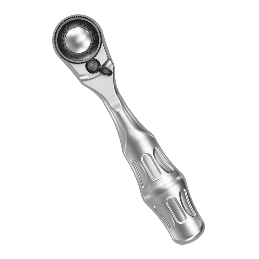 TestEquity: Wera 05003793001 Ratchet, 8008 A, Zyklop, 1/4