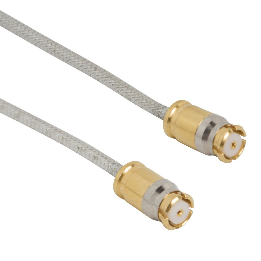 Amphenol RF 095-725-119M400 RF Cable, SMP Straight Plug to SMP Straight Plug, Hand Formable, 4m L, 50 Ohm