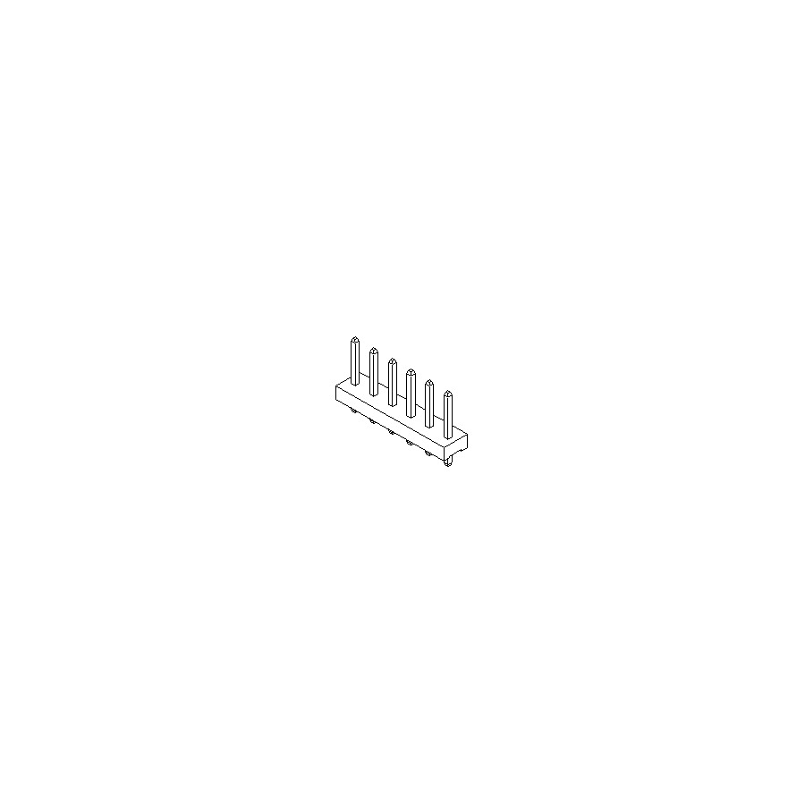 Molex 10-02-1037 Power To The Board Disc-4/00 .2 Spox Header 3