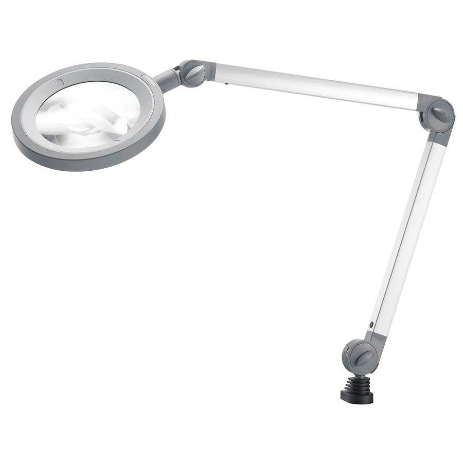 Waldmann 113525000-00698859 LED Magnifier, 100-240V, 3.5 Diopter (1.75X), 6.3" Diameter Lens