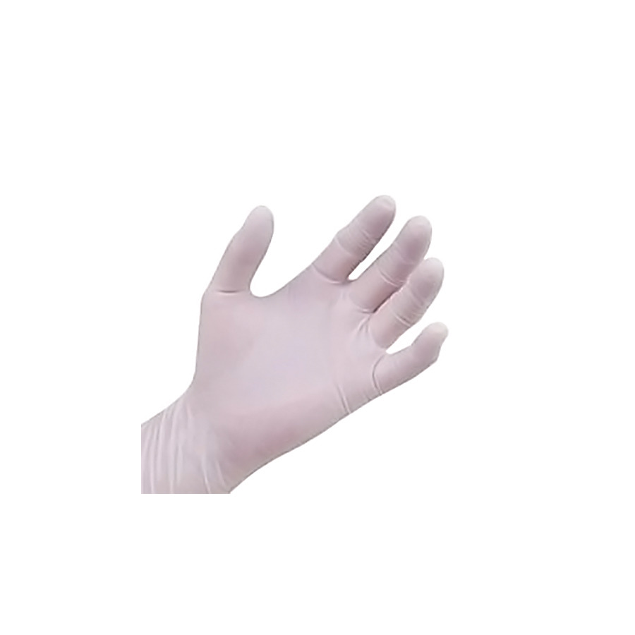 Total Source Mfg CRP0165-M Cleanroom Gloves, Powder-Free, 5mil, White, Medium, 100/Bag