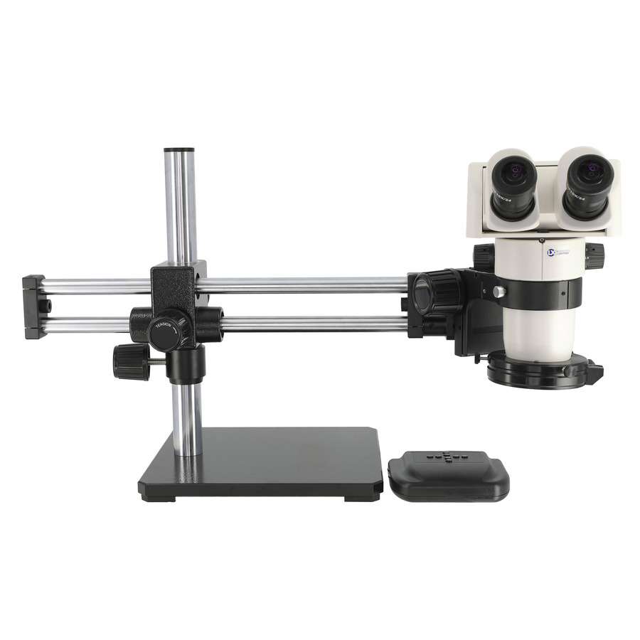 LX Microscopes / UNITRON 24828BB Microscope, S-Z 24mm Ergo Binocular, BB Stand, .5X Lens, Dimmable LED-HO Ring, 274 Series