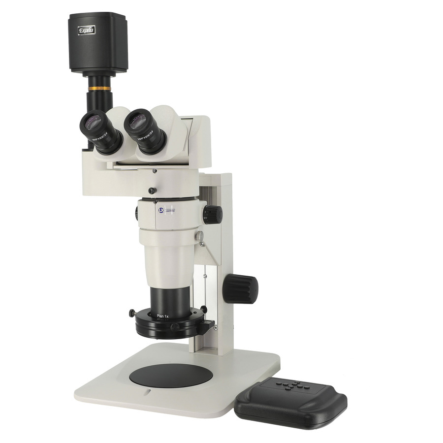 LX Microscopes / UNITRON 24825-HDTRT Microscope, S-Z 24mm Ergo Trinocular, PFSTRT-DMLED-HOHD, 1.0X Lens, 374 Series