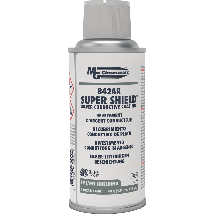 MG Chemicals 842AR-140G Super Shield, Silver Conductive Paint, 140g