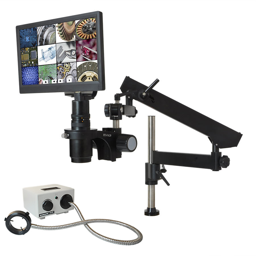 O.C. White TKSS-ULP-A HD Integrated Digital Miroscope, Ultima EPS Articulating Arm, FO Annular Light, Super-Scope Series